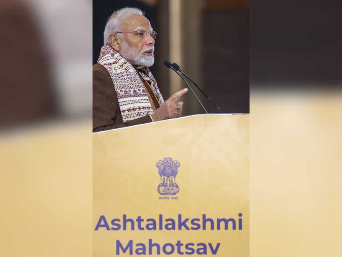 PM Modi at Ashtalakshmi Mahotsav (1)