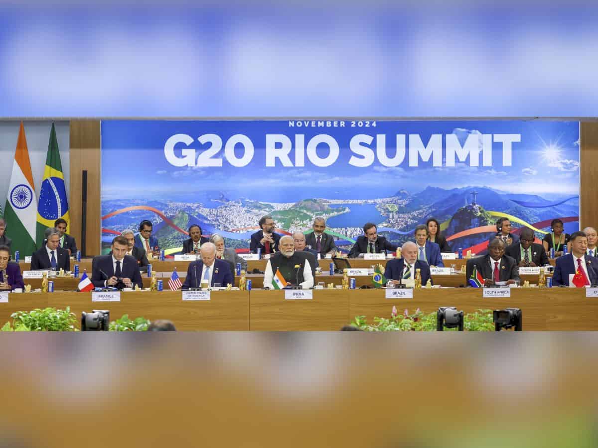 PM modi at G20 Rio Summit