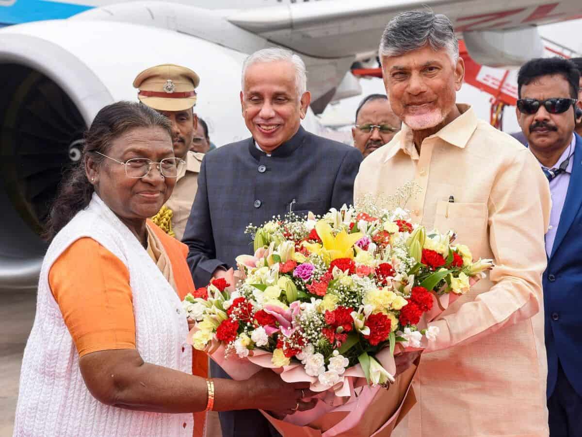 Murmu in Vijayawada