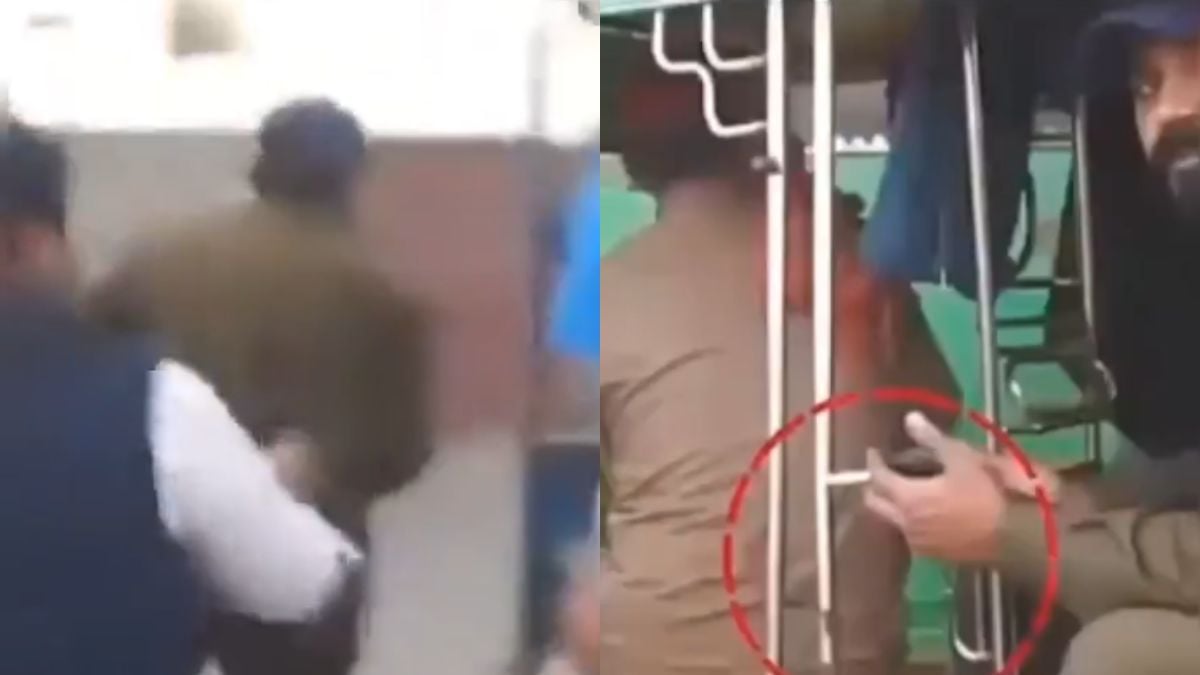 Pakistan: Punjab Cop Flees After Reporter Records Him Smoking 'Charas' In Commercial Vehicle; Video Viral 