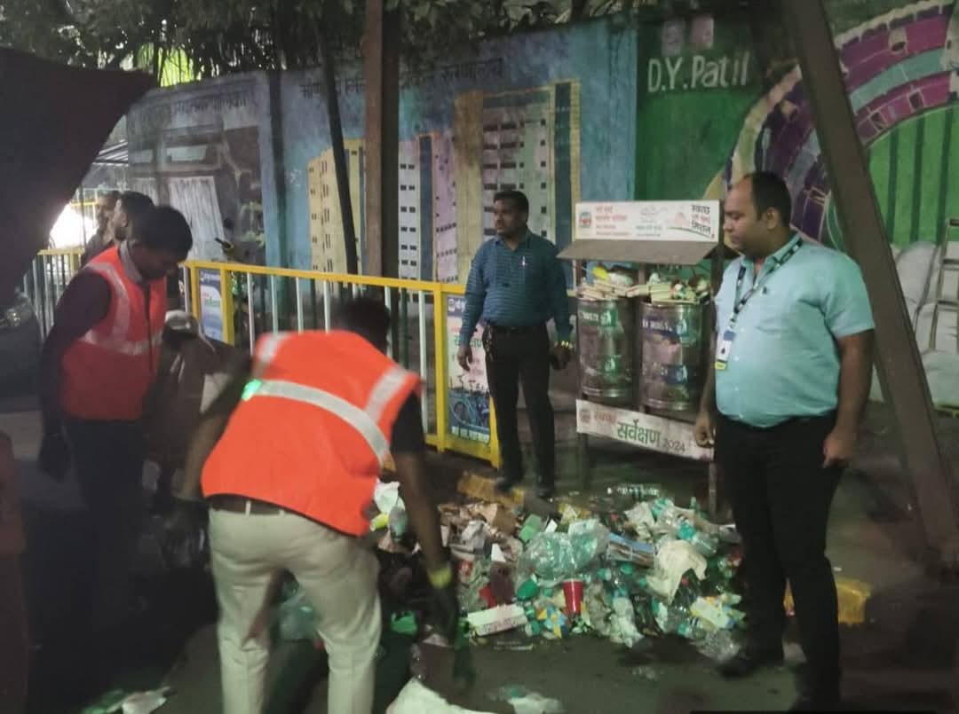NMMC Conducts Overnight Cleanup