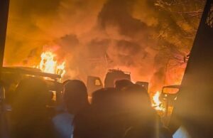 Massive Explosion Inside Nowgam Police In Srinagar; Many Feared Dead; Video